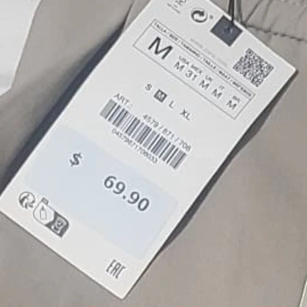 ZARA MEN'S ´PANTS SIZE M  5445/406/706